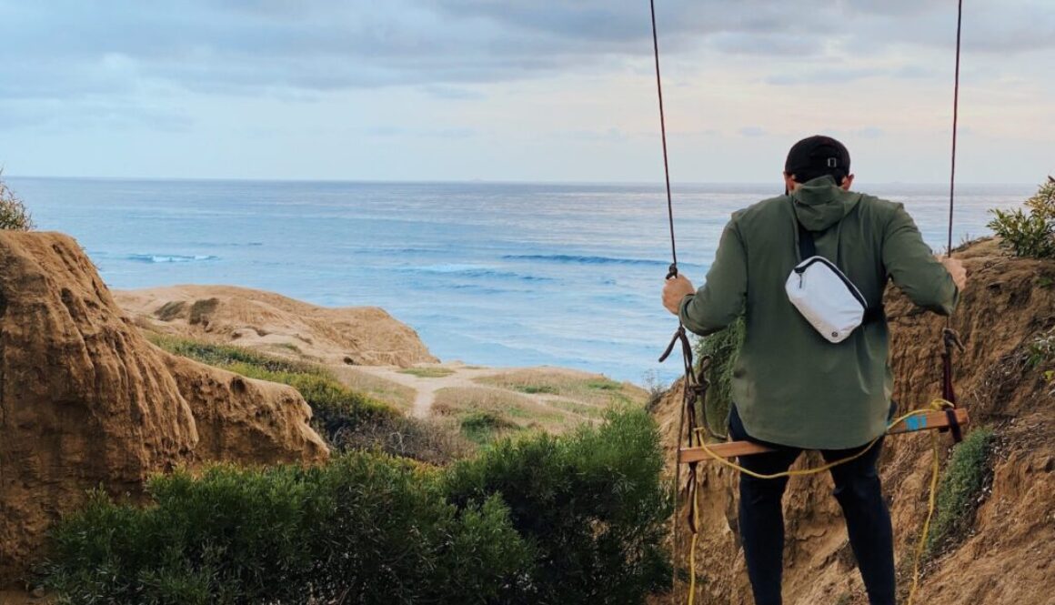 Nick Sunset Cliffs Swing