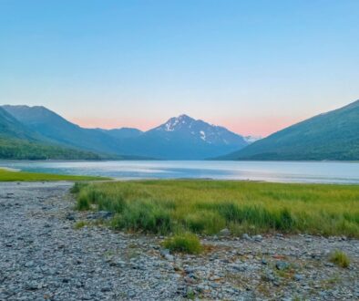 Eklutna Lake Sunset